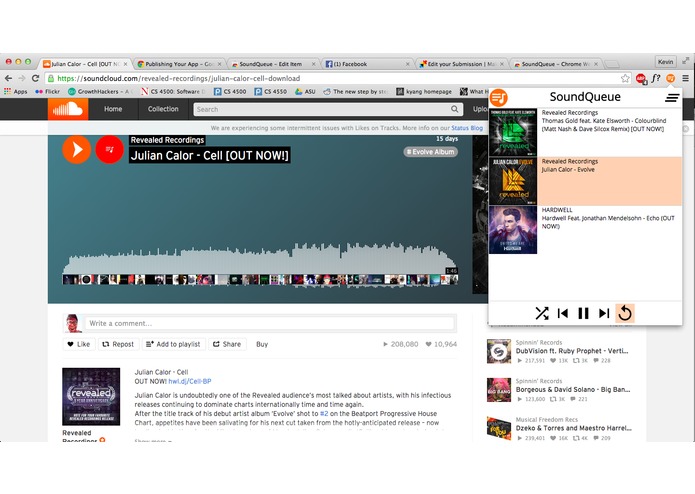 SoundQueue – screenshot 1