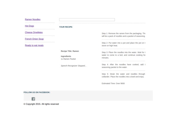 The Kitchen Navigator – screenshot 1