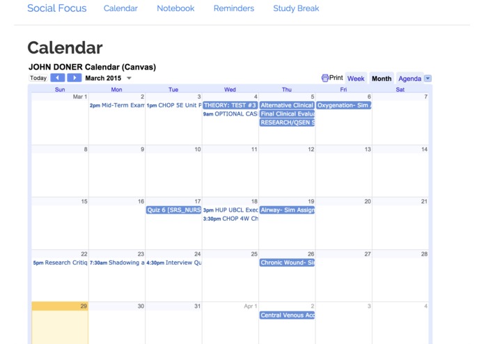 Social Focus – screenshot 6