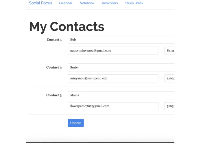 Social Focus – screenshot 8