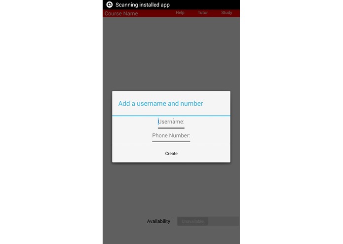 CourseConnection – screenshot 1