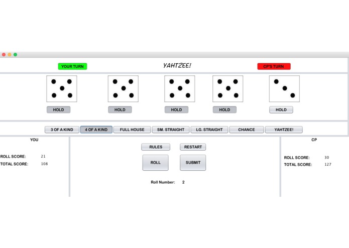 Yahtzee – screenshot 1