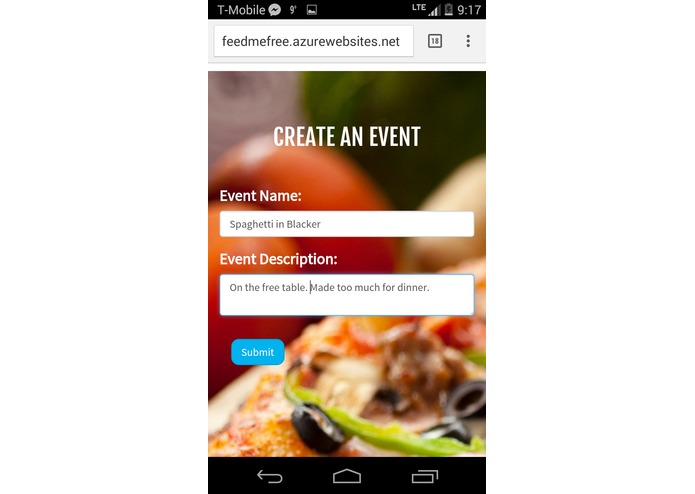 putfoodin.me – screenshot 3