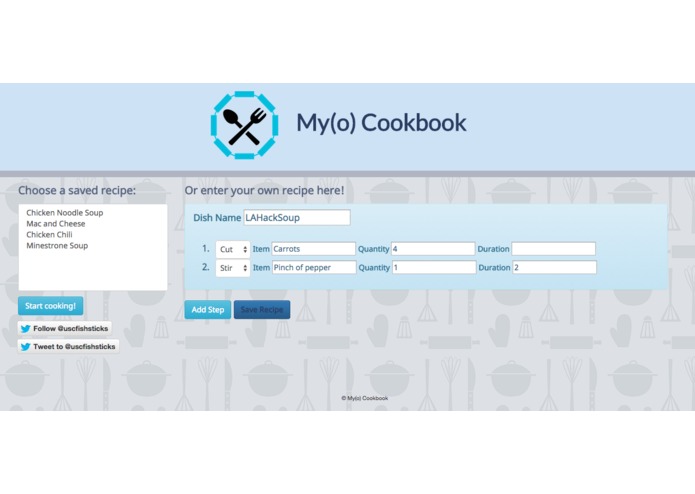 My(o) Cookbook – screenshot 1