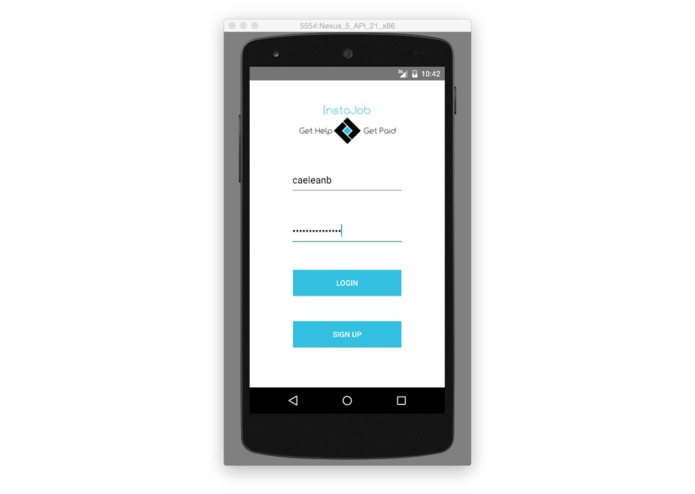 InstaJob – screenshot 1