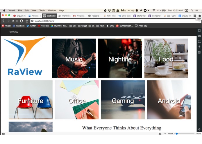 RaView – screenshot 2
