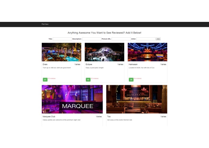 RaView – screenshot 1