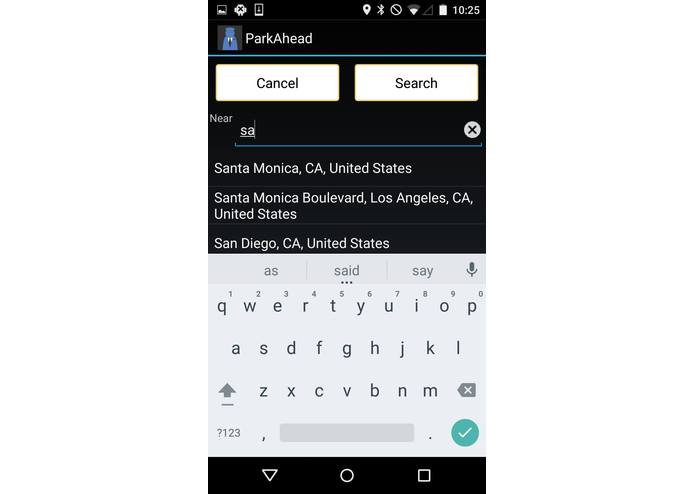 ParkAhead – screenshot 3