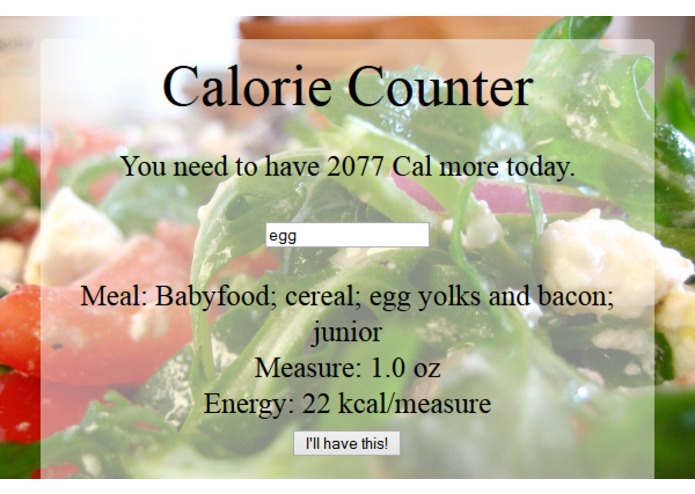 HealthiNBudget – screenshot 4