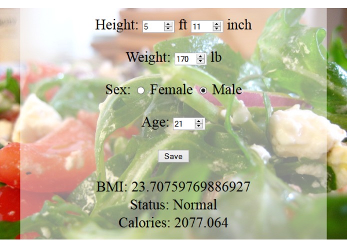 HealthiNBudget – screenshot 2