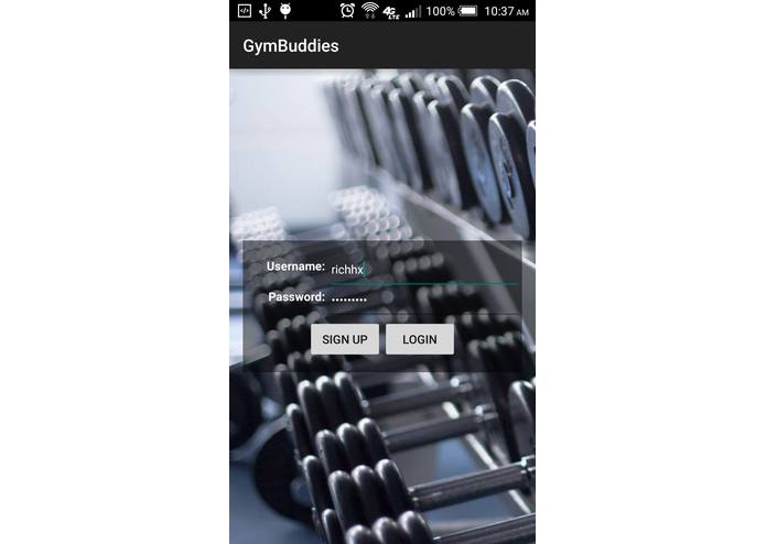 GymBuddies – screenshot 1