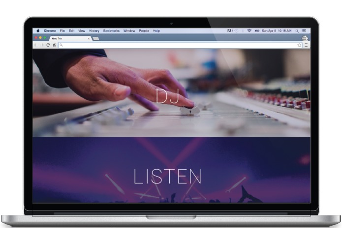 DJ4uand.me – screenshot 1
