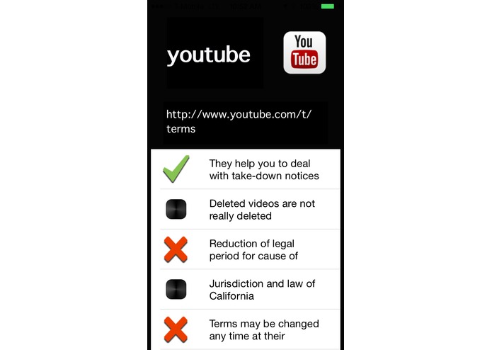 Terms – screenshot 3