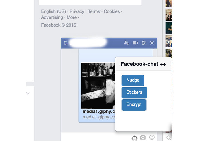 Facebook Chat++ – screenshot 1