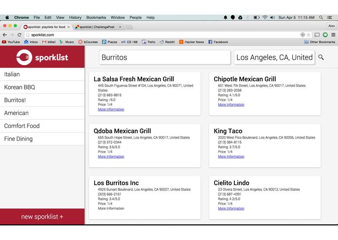 sporklist – screenshot 4