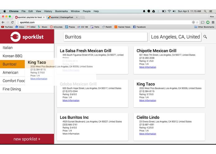 sporklist – screenshot 5