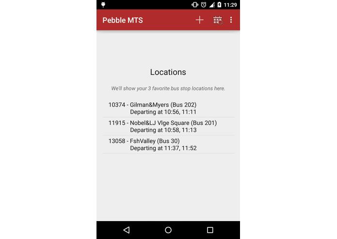 Pebble Bus – screenshot 6