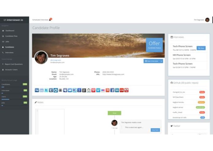 interviewer.io – screenshot 1
