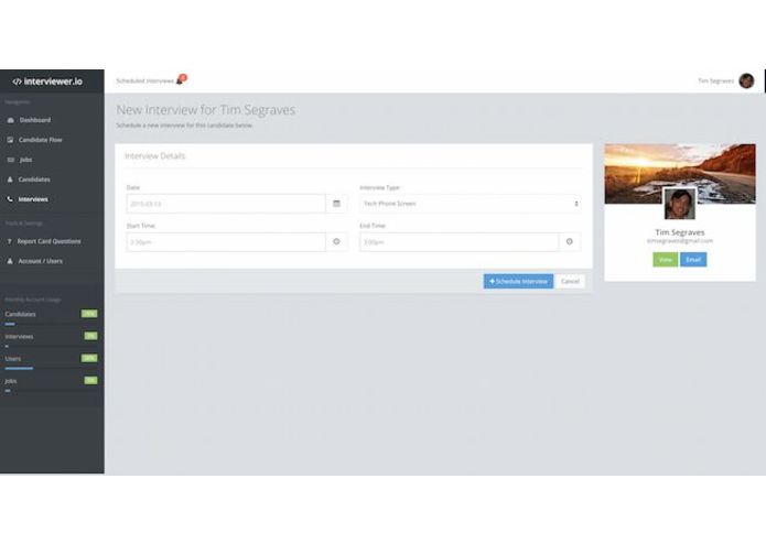 interviewer.io – screenshot 3