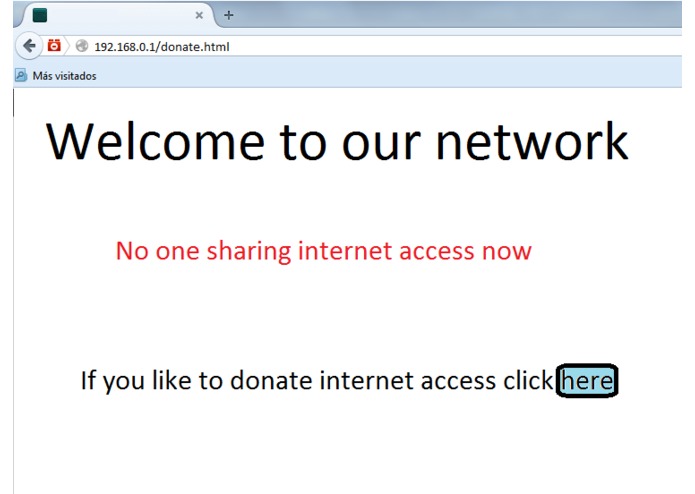 Share your Internet access – screenshot 1