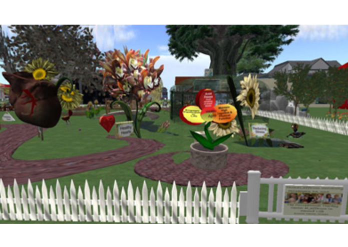 Garden of Healthy Aging in Second Life – screenshot 1