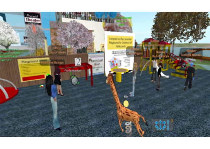 Occupational Therapy Center in Second Life – screenshot 1
