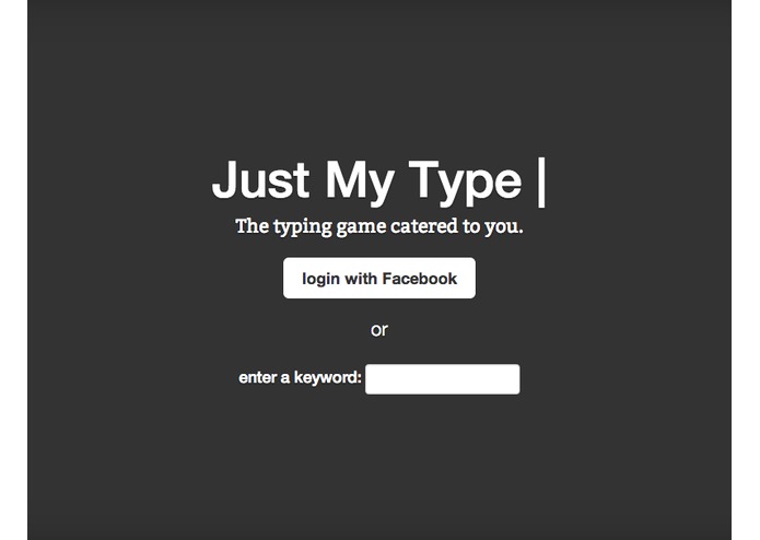 Just My Type – screenshot 1