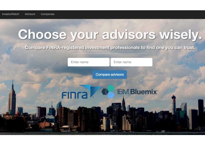 InvestorWatch – screenshot 1