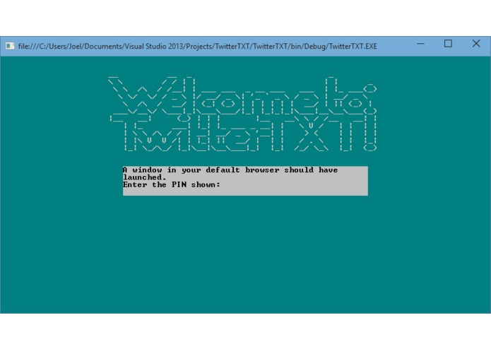 TwitterTXT – screenshot 3