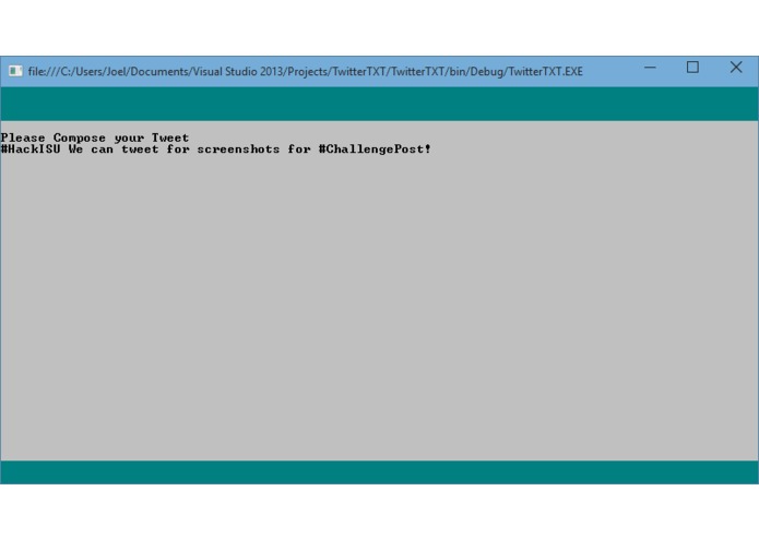 TwitterTXT – screenshot 2