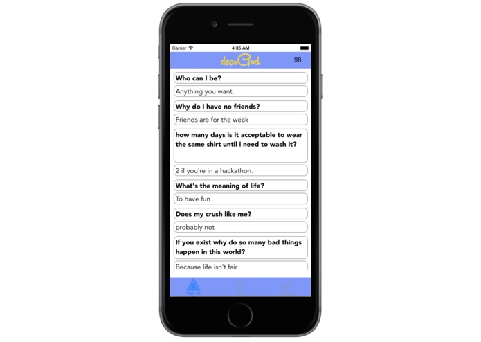 Dear God – screenshot 1