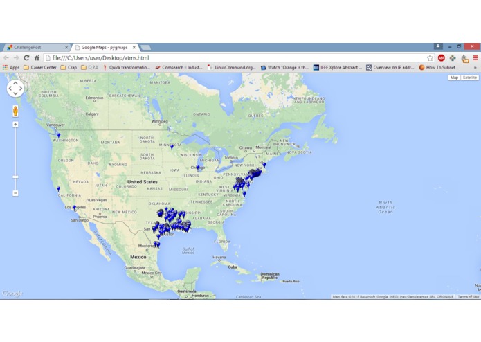 ATM LOCATOR WITH QUICK BALANCE TRANSFERS USING PYTHON – screenshot 1