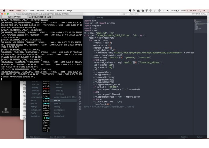 CrimeDC – screenshot 1
