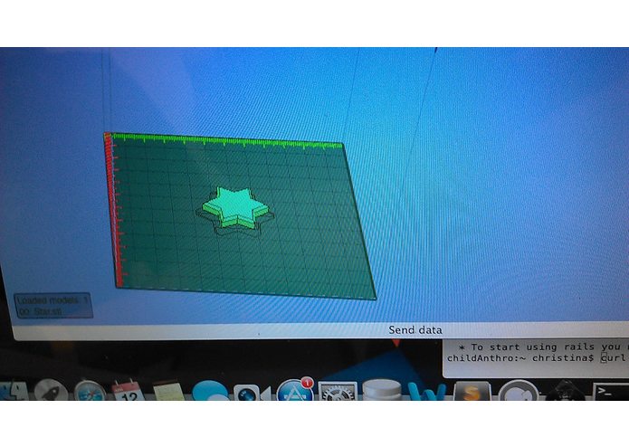 3D chocolate printer and a penguin – screenshot 1