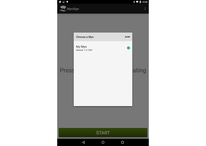 MyoSign – screenshot 1