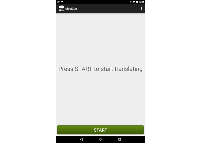 MyoSign – screenshot 2