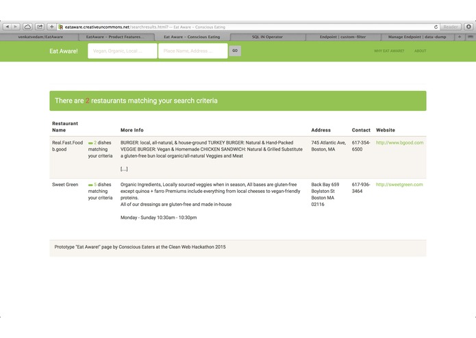 Eat Aware – screenshot 3