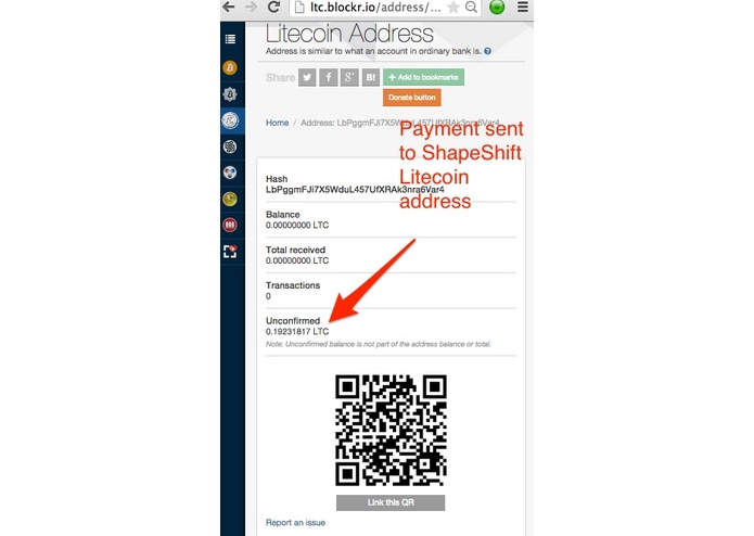 PayAnything Mobile Payments with ShapeShift – screenshot 5