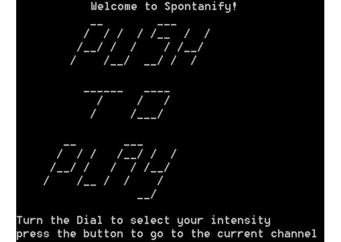 Spontanify – screenshot 1