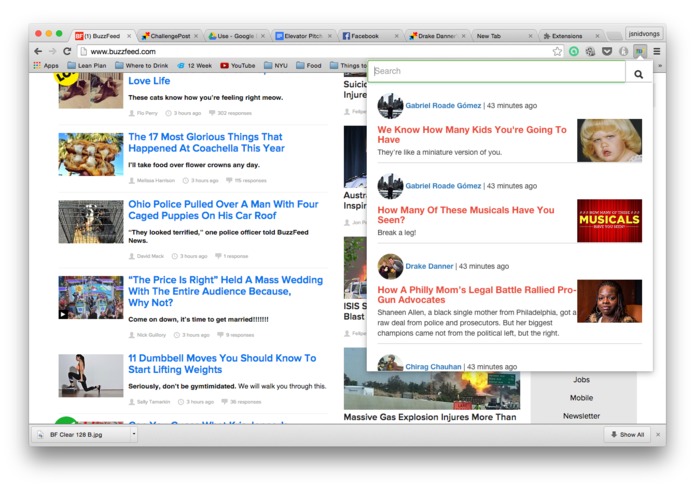 BuzzFeeder – screenshot 1