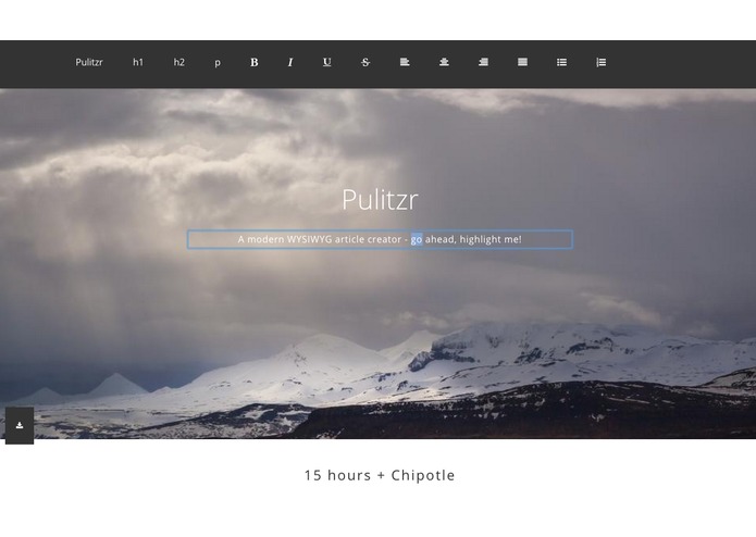 Pulitzr – screenshot 1