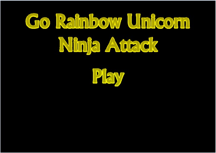 Go Rainbow Unicorn Ninja Attack – screenshot 16