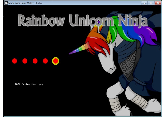 Go Rainbow Unicorn Ninja Attack – screenshot 13