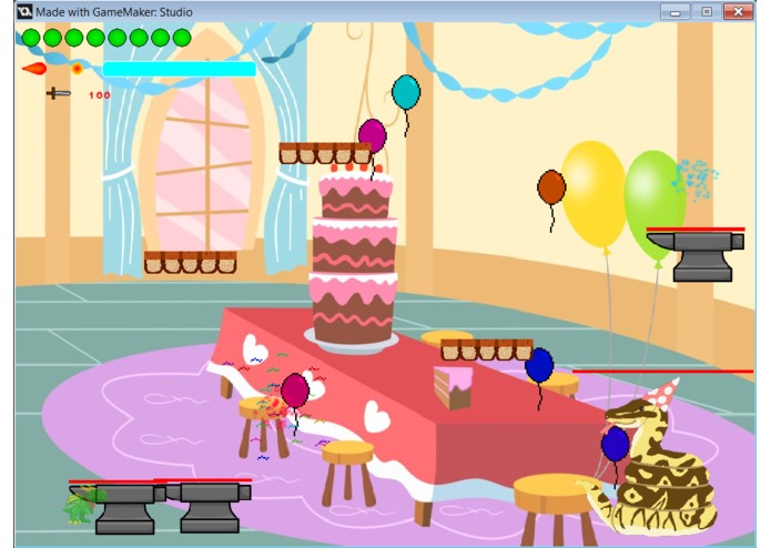 Go Rainbow Unicorn Ninja Attack – screenshot 1