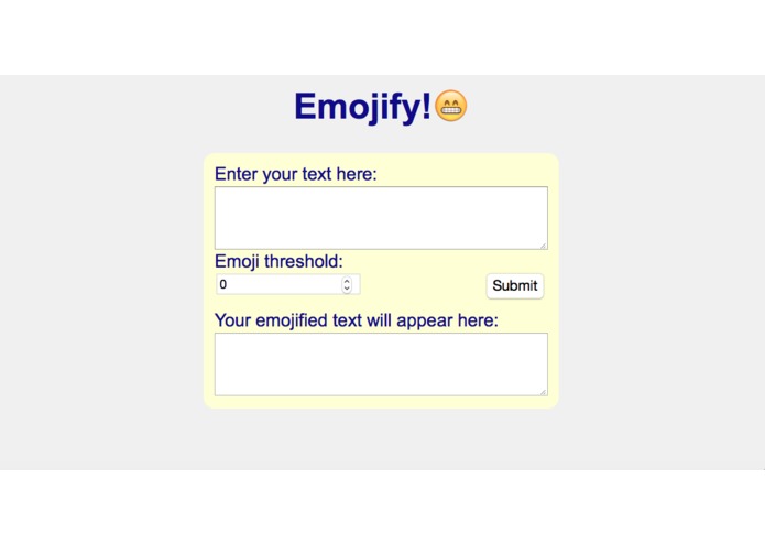 Emojify – screenshot 1