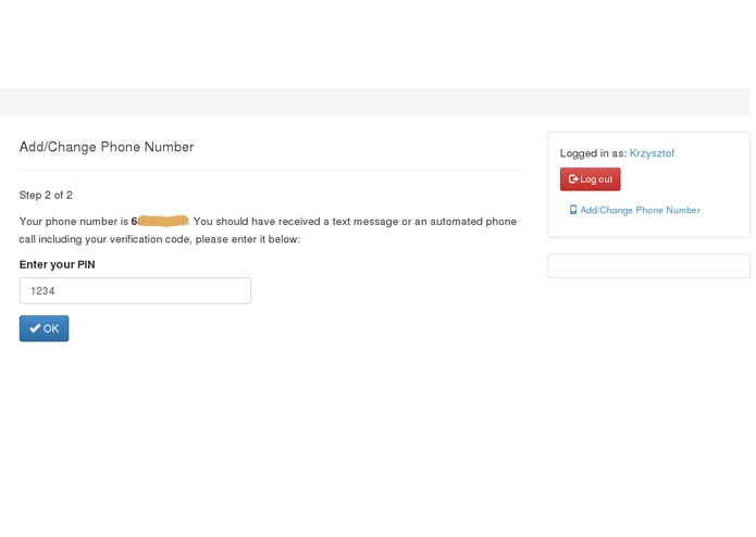 Mezzanine-Nexmo-Verify – screenshot 5