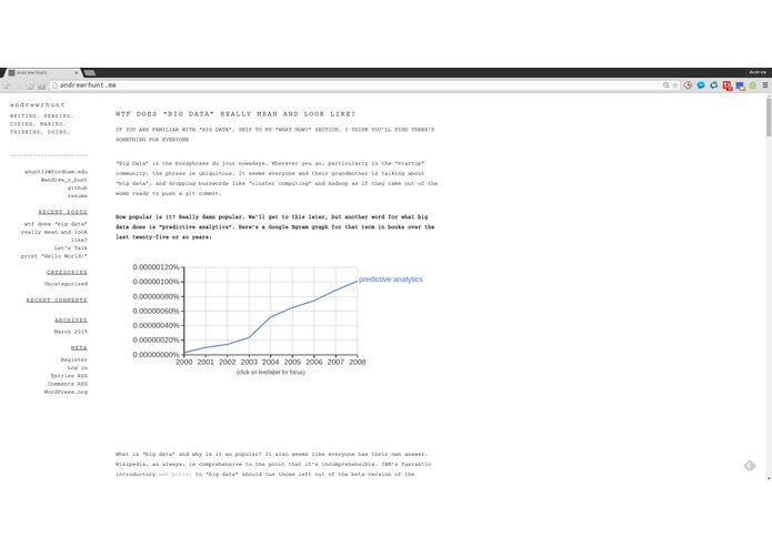 My Blog – screenshot 1