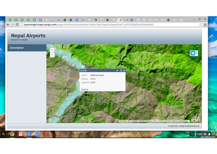 Nepal Airports ESRI Map aap – screenshot 1