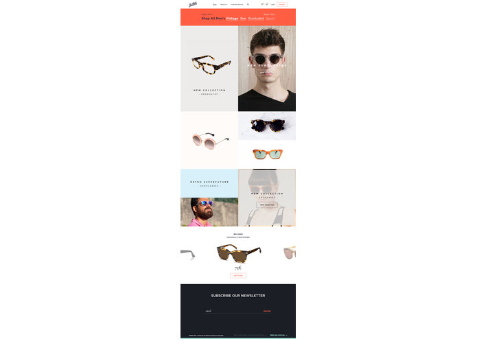 Outlets Theme – screenshot 3