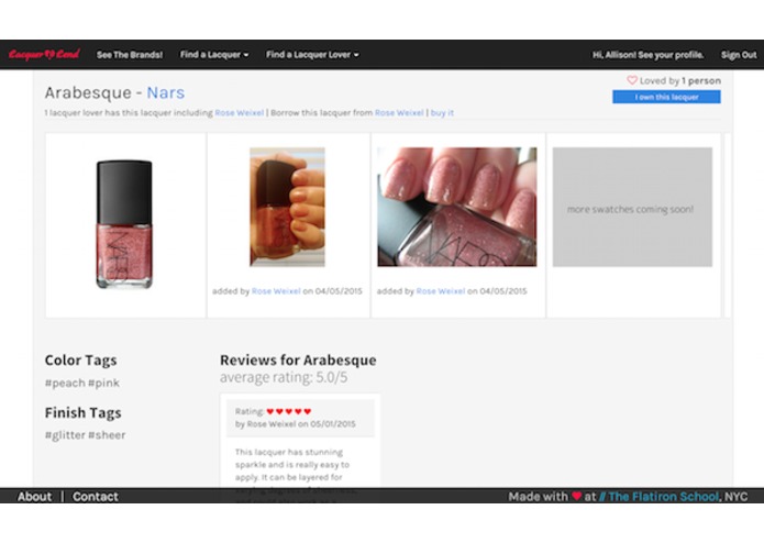 lacquer-lover – screenshot 7